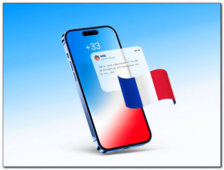 Виртуальный номер Франции +33 — французский номер для SMS-верификации