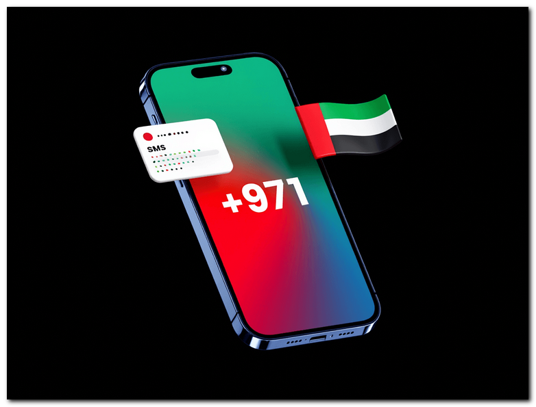 Виртуальный номер ОАЭ +971 — эмиратский номер для ближневосточных платформ